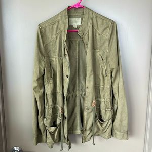 Hinge brand jacket from Nordstrom. Olive green.